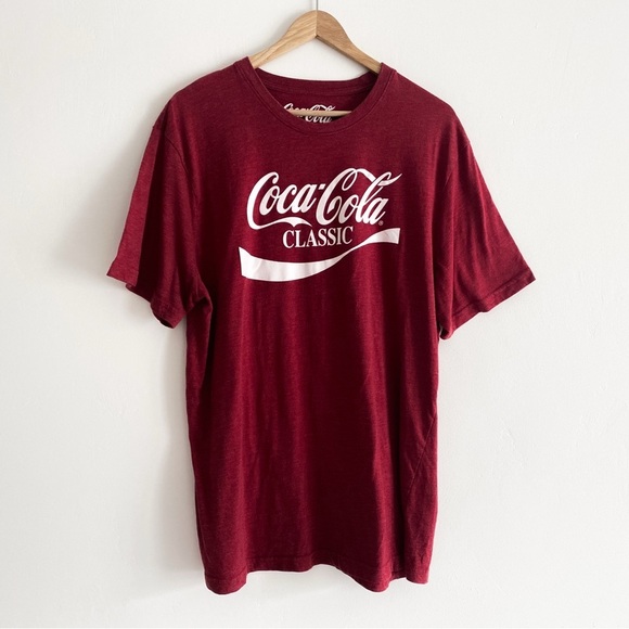 Coca Cola Other - Vintage Coca-Cola Classic Heather Red Graphic Tee XL